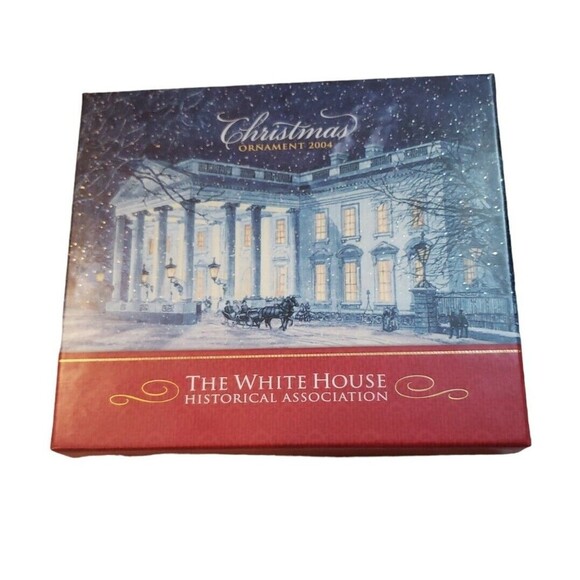 2004 The White House Historical Association Christmas Ornament President Hayes - Picture 1 of 9